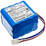 Batteri for IMT Medical Bellavista 1000; Bellavista 1000, Resp 030.811.020 14.4 V 6400 mAh Li-ion