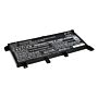 Batteri for Asus VivoBook 4000, VivoBook V555L, VivoBook MX555 C21N1408 7.6 V 4700 mAh Li-Polymer
