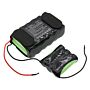 Batteri for ETA 2446, 244690000, 2446 90000, Milio, 2446 Milio ETA244600080 18 V 2000 mAh Ni-MH