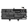 Batteri for Toshiba Portege X20W, Portege X20W-D, Portege X20W PA5267U-1BRS 11.4 V 3650 mAh Li-Polymer