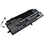 Batteri for Toshiba KIRA 13 Kirabook, Kirabook U930t-B, PSU8SA PA5160U-1BRS 14.8 V 3300 mAh Li-Polymer