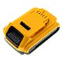 Batteri for DeWalt 20V MAX, 60V MAX, 120V MAX, DCB184, DCB184- DCB606 20 V 2000 mAh Li-ion