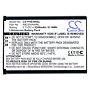 Batteri for Philips Xenium S396, S396 AB2300AWML 3.7 V 2200 mAh Li-ion