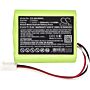 Batteri for Sencore 17A49 A, AVT-800217 D 17A49 A 7.2 V 2000 mAh Ni-MH