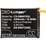 Batteri for Samsung Galaxy Note 10+, Galaxy Note 10 Plus, SM-N EB-BN972ABU 3.85 V 4300 mAh Li-Polymer
