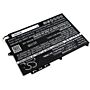 Batteri for Lenovo Miix 2 10, Miix 2, Miix 3 10, Miix 3-1030 L13N2P21 3.7 V 6700 mAh Li-Polymer