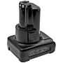 Batteri for Wurth 07006522, S 10-A Power; Bosch GDR 10.8 V-LI, 0700 996 210 10.8 V 4000 mAh