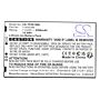 Batteri for Topwise Z91 YJ455385 7.4 V 2500 mAh Li-ion