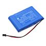 Batteri for Bistos BT-740 pulse oximeter, BT-770 pulse oximete 022-000021-00 11.1 V 6700 mAh Li-ion