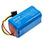 Batteri for SmartAi G50; 360 C50-1, C50 Robot Vacuum Cleaner, INR18650 4S1P-26 14.4 V 2600 mAh Li-ion