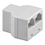 RJ45 splitter. 1 hona till 2 honor