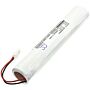 Batteri for Schneider OVA51028E, OVA Bargellini, Everlux Ferro TD110332 3.6 V 4000 mAh Ni-CD