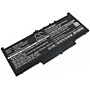 Batteri for Dell Latitude 12 E7270, Latitude 12 E7470, Latitud J60J5 7.6 V 7200 mAh Li-Polymer