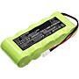 Batteri for Nonin Pulsoximter 8600, Pulsoximter 8604, Pulsoxim 110174 6 V 3000 mAh Ni-MH