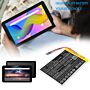 Batteri for Polaroid MIDS747PXE, MIDS747PXE52; Logicom La tab SR3070110P 3.7 V 2800 mAh