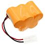 Batteri for Legrand 608-92 GP250CKT5WMX 6 V 2500 mAh Ni-CD