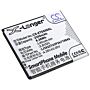 Batteri for ZTE Blade D6, Blade D6 Dual SIM, D6 Dual SIM TD-LT LI3822T43P3h716042 3.8 V 2200 mAh Li-ion