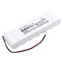 Batteri for Dual-Lite PGB, PGP, PGW, PGZ 16U264 8.4 V 2500 mAh Ni-CD