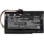 Batteri for Televes H45, H60 9920 7.4 V 10400 mAh Li-ion