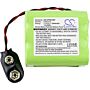 Batteri for Visonic Powermax 0-9913-Q 7.2 V 2000 mAh Ni-MH