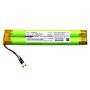 Batteri for Paradox MG6060, MG6160, MG6130, MG6060 Control Pan 0780100178 7.2 V 2000 mAh Ni-MH