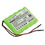 Batteri for IKO3 HeartMirror ECG, HeartMirror EKG E-1513 6 V 1500 mAh Ni-MH