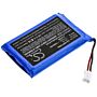 Batteri for Hairmax Prima 7, Prima 9, PR7-V01 14L10 3.7 V 1100 mAh Li-Polymer