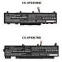 Batteri for HP ZBook Firefly 15 G8 381M8Pa, ZBook Firefly 15 G CC03053XL 11.55 V 4600 mAh Li-Polymer