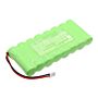 Batteri for Grothe FA64, FA64-AKKU72 39181 9.6 V 2000 mAh Ni-MH