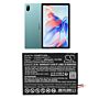 Batteri for BlackView Tab 11 U3295123PVUTL 3.8 V 6500 mAh Li-Polymer