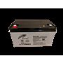 RITAR AGM Deep Cycle Batteri 12V 65AH (350x167x180mm) Polstilling 4 - Plusspol til venstre (RA12-65)