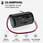 Batteri for WILPA2549A 3.6 V 17000 mAh Li-SOCl2