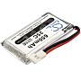 Batteri for Hubsan X4 H107L, H107C, H107D, H107, H107L, H107D H107C-A24 3.7 V 650 mAh