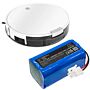 Batteri for Tesla RoboStar T50, RoboStar T60, RoboStar T80 Pro UR18650ZT-4S1P-AAF 14.8 V 2600 mAh Li-ion