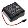 Batteri for Locknetics K380-001 DL-30 12 V 2300 mAh Alkaline