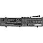 Batteri for Lenovo Yoga Slim 7 15, Yoga Slim 7-15IMH05 L19C4PF2 15.36 V 4500 mAh Li-Polymer