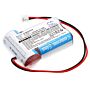 Batteri for McMurdo A5, A5G, E5, G5, Smartfind 406 Epirb, E5 s 82-1001A 9 V 1350 mAh Li-MnO2