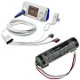 Batteri for Drager TOFscan Monitor, TOFScan NMT Monito MS32293 3.7 V 3400 mAh Li-ion