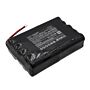 Batteri for Daitem 318-16D BATNIMH8 12 V 9000 mAh Ni-MH
