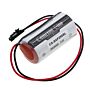Batteri for Schneider Accutech AP10, Accutech DP20, Accutech G 309022 3.6 V 6500 mAh Li-SOCl2