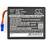 Batteri for Yuneec H480 Drone Remote Control, ST16 Controller, YP-3A 3.7 V 8700 mAh