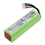 Batteri for Fukuda ECG FX-2201, ECG FX-7202, ECG FX-7201, Dens 8PHR 9.6 V 2000 mAh Ni-MH