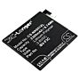 Batteri for Microsoft Lumia 650 XL; Nokia Lumia 650 XL BV-F3C 3.8 V 2300 mAh Li-Polymer