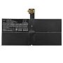 Batteri for Microsoft Surface Pro 7 1960, Surface Pro 7 Plus 1 DYNH03 7.58 V 6400 mAh Li-Polymer