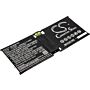 Batteri for Microsoft Surface 2 RT2 1572, Surface 2 10.6", Sur P21G2B 7.4 V 4200 mAh Li-Polymer