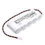 Batteri for BCI Microspan 1040 Pulse Oximeter, Microspan 8700 4032-001 6 V 2000 mAh Ni-CD