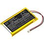 Batteri for Sanitas SBY 98 1ICP6/30/48 3.7 V 900 mAh Li-Polymer