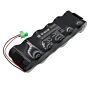 Batteri for Delta Dore BPX bloc pile sirene, SEFRx 1285001 REV 6 9 V 15000 mAh Alkaline