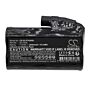 Batteri for Glovii Heated Sweatshirt, Pant GLI7426 7.4 V 2600 mAh Li-ion