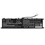 Batteri for MSI GP66, Leopard 10UG, GP76 BTY-M57 15.2 V 4100 mAh Li-Polymer